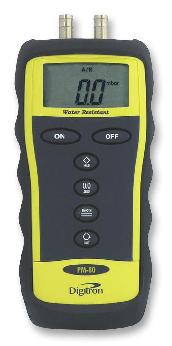 DIGITRON PM80 Pressure Meter for 0 to 130 mBar with 0.2% Accuracy