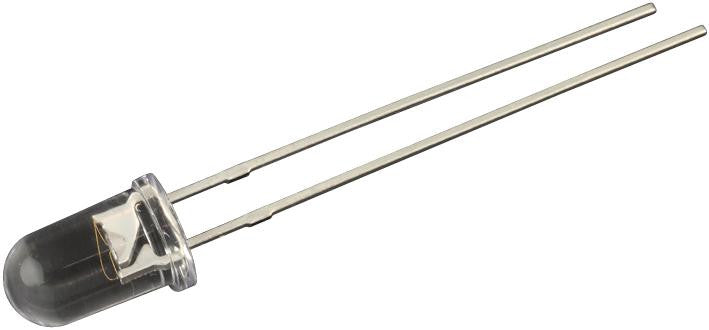 BIVAR UV5TZ-405-15 LED, PURPLE, T-1 3/4 (5MM), 405NM