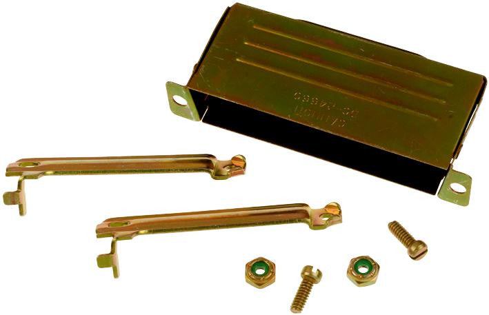 ITT CANNON M85049/48-1-4F BACK SHELL, CLAMP, D SUB, DC, BRASS/STEEL