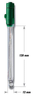 HANNA INSTRUMENTS HI-1131B Refillable Combination pH Electrode for Laboratory and Beer Testing
