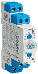 CROUZET CONTROL 88829198 RELAY, TIMER, SPDT, 0.1S-20H, 240VAC/DC