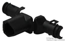 Deutsch - TE Connectivity 1011-261-0305 1011-261-0305 Connector Backshell 3 Way Receptacle 180&deg; Plastic Body DT