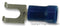 AMP - TE CONNECTIVITY 8-324165-1 TERMINAL, SPADE/FORK, #6, CRIMP, BLUE