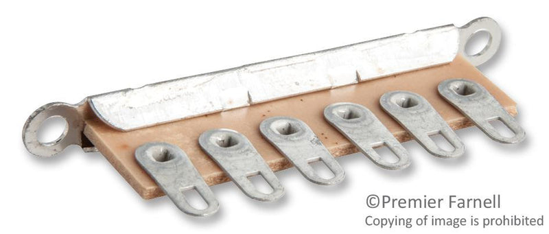 ABBATRON HH SMITH 3006 TERMINAL BLOCK, STANDARD, 6 POSITION