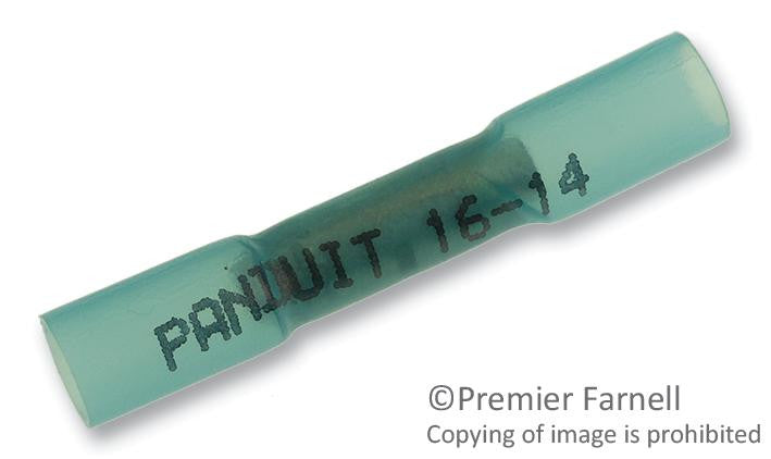 PANDUIT BSH14-Q TERMINAL, BUTT SPLICE, 16-14AWG, BLU
