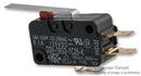 OMRON ELECTRONIC COMPONENTS D3V-16G2-1C25-K MICROSWITCH, HINGE LEVER, SPDT 16A 250V