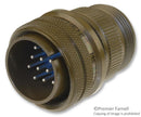 AMPHENOL INDUSTRIAL 97-3106A-14S-1P CIRCULAR CONNECTOR PLUG SIZE 14S, 3 POSITION, CABLE
