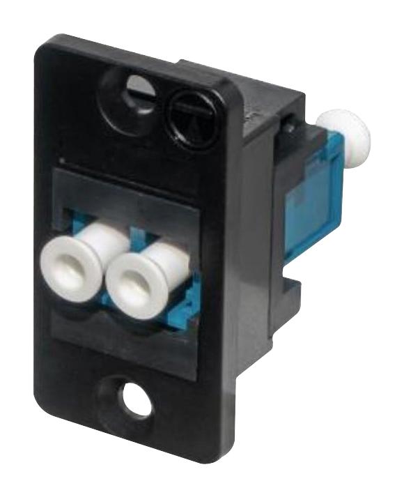 TUK Kolsmdxbpm Fiber Optic Adapter Singlemode LC Duplex Jack Straight Panel