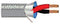 BELDEN 5200FE 0081000 SHIELDED MULTICONDUCTOR CABLE, 2 CONDUCTOR, 16AWG, 1000FT, 300V