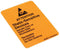 SCS 7101 LABEL, WARNING, 4.6CMX6.4CM, 500PCS