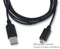 L-COM CSMUAMICB-2M COMPUTER CABLE, USB, 2M, BLACK