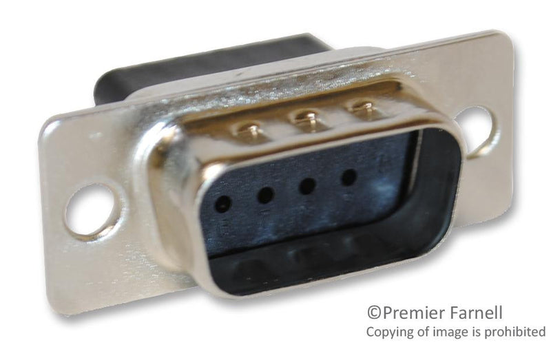 L-COM C&P9M ADAPTER, D SUB, RECEPTACLE-RECEPTACLE, 9 POSITION