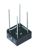 VISHAY VS-KBPC604 BRIDGE RECTIFIER, SINGLE PHASE, 6A, 400V THOUGH HOLE
