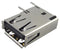 AMP - TE Connectivity 292336-1 292336-1 USB Connector Type A 2.0 Receptacle 4 Ways Through Hole Mount Right Angle