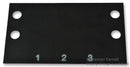 CINCH MS-3-142 TERMINAL BLOCK MARKER, 1 TO 3, 14.3MM
