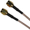 AMPHENOL RF 135101-03-12.00 COAXIAL CABLE ASSEMBLY, RG-316, 12IN, BLACK