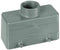 HARTING 09300101421 TOP ENTRY HOOD, SIZE 10B, METAL