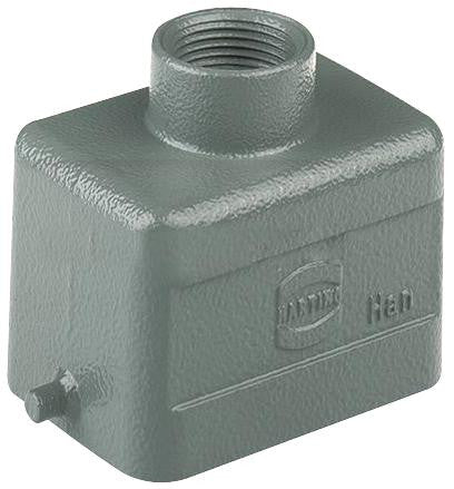 HARTING 09300061440 TOP ENTRY HOOD, SIZE 6B, METAL