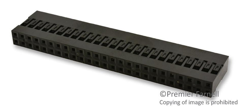 AMPHENOL FCI 65043-012LF WIRE-BOARD CONNECTOR RECEPTACLE 50 POSITION, 2.54MM