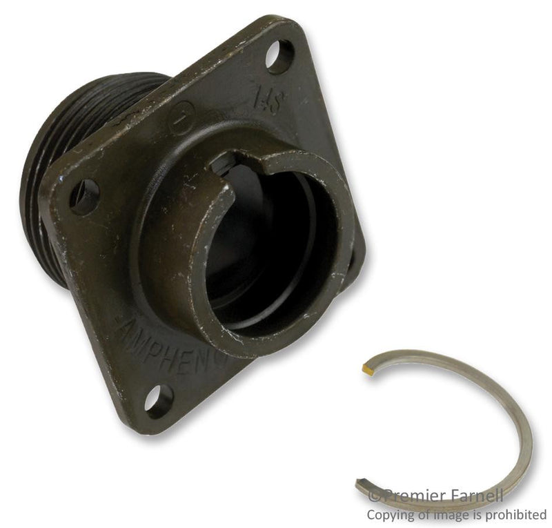 AMPHENOL INDUSTRIAL 97-3102A-14S CIRCULAR SHELL RCPT, 14S, AL