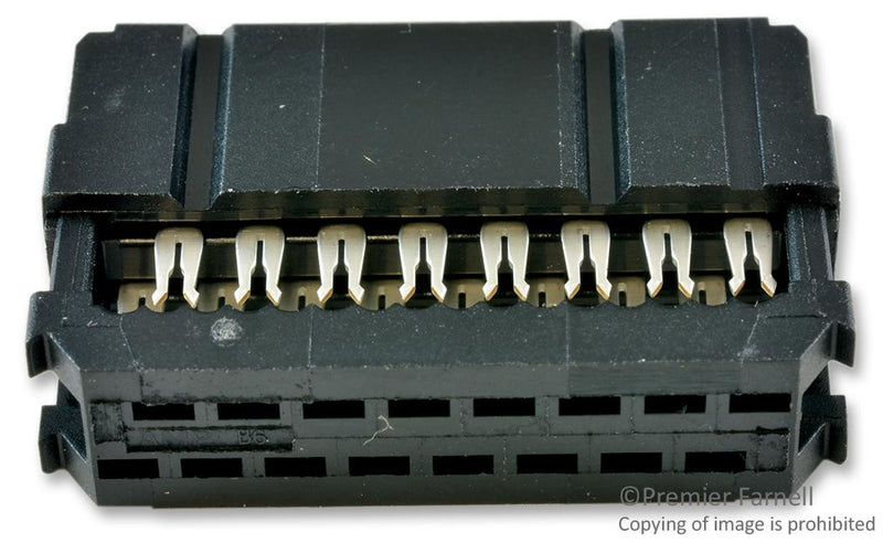 AMP - TE CONNECTIVITY 1658623-3 WIRE-BOARD CONNECTOR RECEPTACLE 16 POSITION, 2.54MM