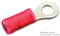AMP - TE CONNECTIVITY 320554 TERMINAL, RING TONGUE, #8, CRIMP, RED