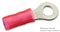 AMP - TE CONNECTIVITY 1-320551-3 TERMINAL, RING TONGUE, #8, CRIMP, RED