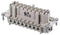 WIELAND ELECTRIC 70.300.1640.0 RECTANGULAR INSERT, RECEPTACLE, 16+PE POSITION, 2ROW, SCREW