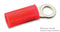 AMP - TE CONNECTIVITY 32945 TERMINAL, RING TONGUE, #6, CRIMP, RED