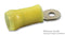 AMP - TE CONNECTIVITY 35148 TERMINAL, RING TONGUE, #4, CRIMP, YELLOW