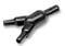 RAYCHEM - TE CONNECTIVITY 382A012-25/225-0 HEAT SHRINK BOOT, Y TRANS, 13.2MM ID, ELASTOMER, BLACK