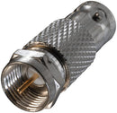 AIM CAMBRIDGE 27-8100 RF/COAXIAL ADAPTER, BNC JACK-F PLUG, 75 OHM