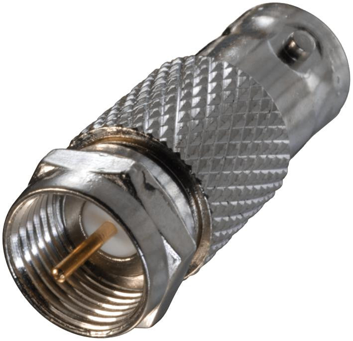 AIM CAMBRIDGE 27-8100 RF/COAXIAL ADAPTER, BNC JACK-F PLUG, 75 OHM