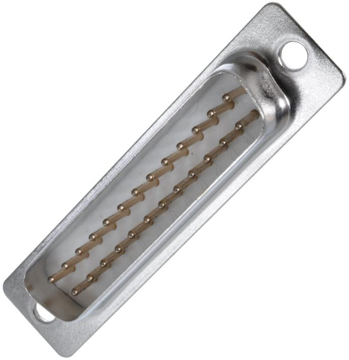 AIM CAMBRIDGE - CINCH CONNECTIVITY 40-9725M CONNECTOR, D SUB, PLUG, 25 POSITION