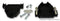 HARTING 09670150442 D SUB HOOD, SIZE DA, THERMOPLASTIC BLACK