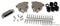 AMP - TE CONNECTIVITY 749806-9 D SUB CONNECTOR, STANDARD, 25 POSITION, RECEPTACLE
