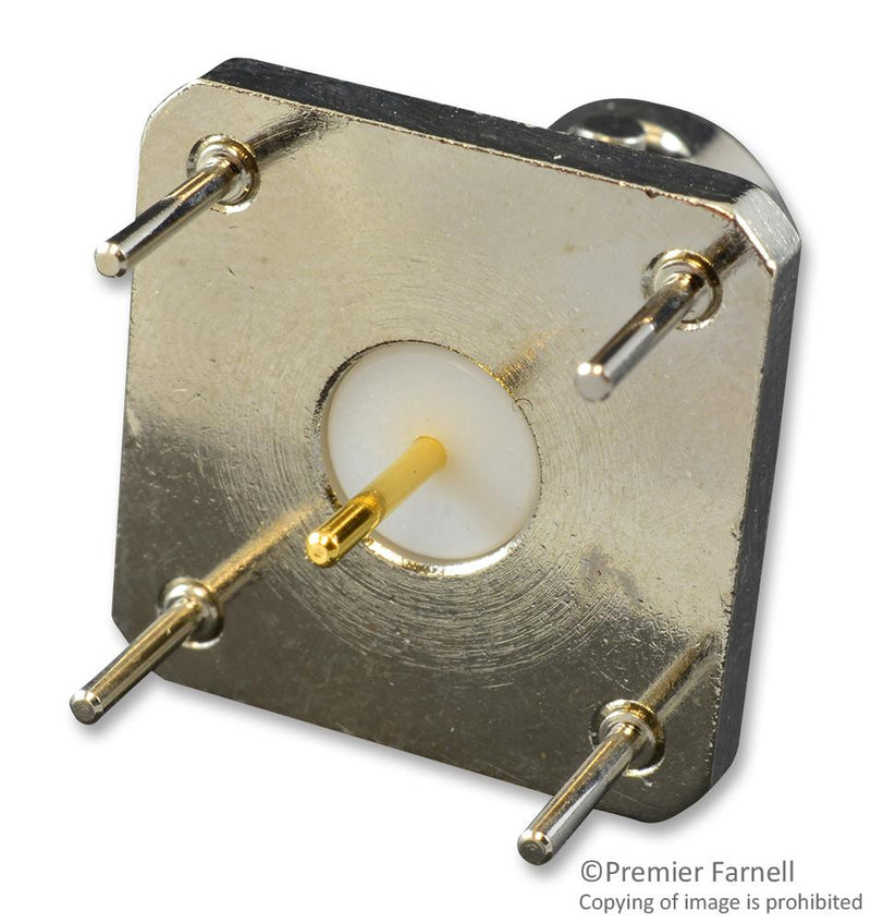 AMPHENOL RF 112536 RF/COAXIAL, BNC JACK, STRAIGHT, 50 OHM, SOLDER
