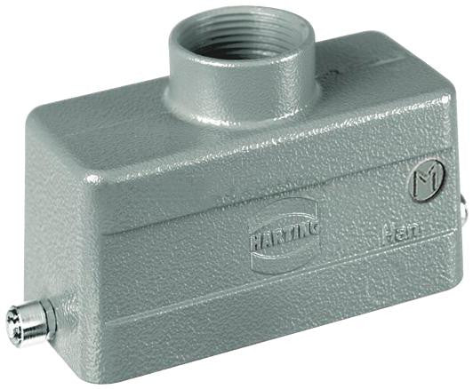 HARTING 19300161441 HOOD, 16B, TOP ENTRY, ALUMINIUM, M25
