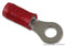 AMP - TE CONNECTIVITY 8-36151-1 TERMINAL, RING TONGUE, #6, CRIMP, RED