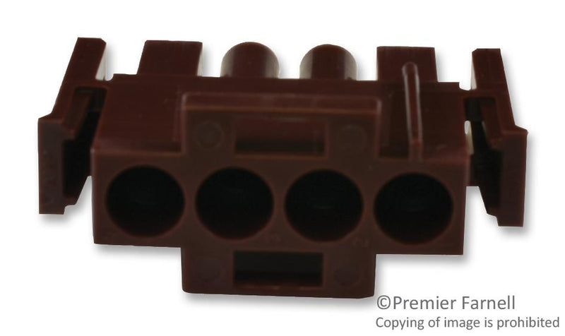 AMP - TE CONNECTIVITY 1-480702-1 PLUG & SOCKET HOUSING, PLUG, NYLON