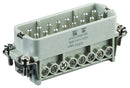 TE Connectivity T2010322101-000 Heavy Duty Connector Insert HA Series 16 Contacts Plug Screw Pin A