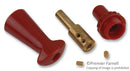 SUPERIOR ELECTRIC PS25GR TEST PLUG, SOCKET-PLUG, 25A, RED