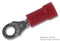 THOMAS & BETTS RA857 TERMINAL, RING TONGUE, #6, CRIMP, RED