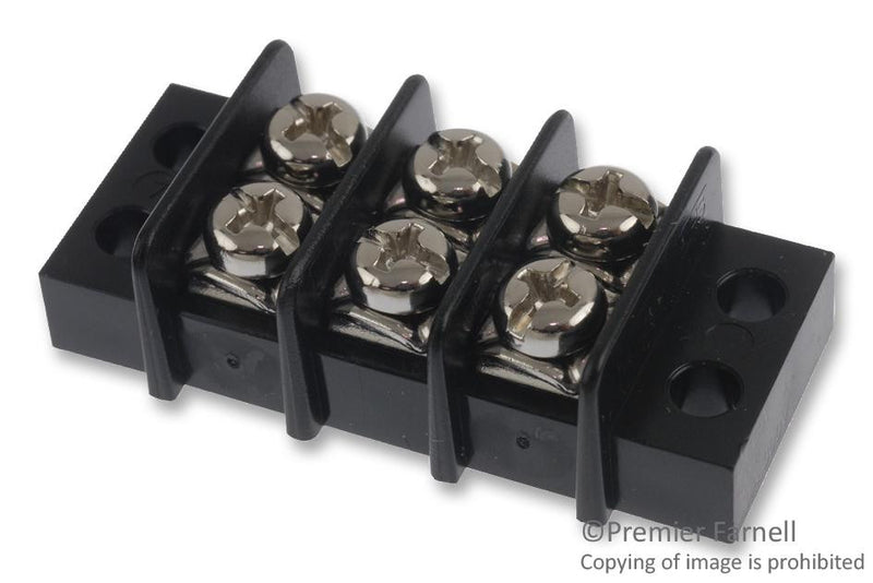 MULTICOMP MC24310 TERMINAL BLOCK, BARRIER, 3 POSITION, 22-12AWG