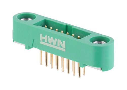 Harwin G125-MV11605M1P Pin Header Black / Green Wire-to-Board 1.25 mm 2 Rows 16 Contacts Through Hole Gecko SL G125