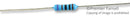 MULTICOMP MCMF0S2BB1001A20 METAL FILM RESISTOR, 1KOHM, 500mW, 0.1%, RADIAL LEADED