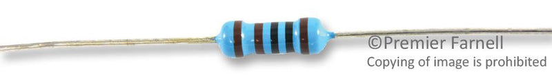 MULTICOMP MCMF0W2FF1001A10 METAL FILM RESISTOR, 1KOHM, 500mW, 1%