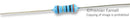 MULTICOMP MCMF0W2FF300JA10 METAL FILM RESISTOR, 30 OHM, 500mW, 1%