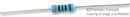 MULTICOMP MCMF0W2FF3000A10 METAL FILM RESISTOR, 300 OHM, 500mW, 1%