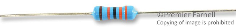 MULTICOMP MCMF0W2FF3303A10 METAL FILM RESISTOR, 330KOHM, 500mW, 1%